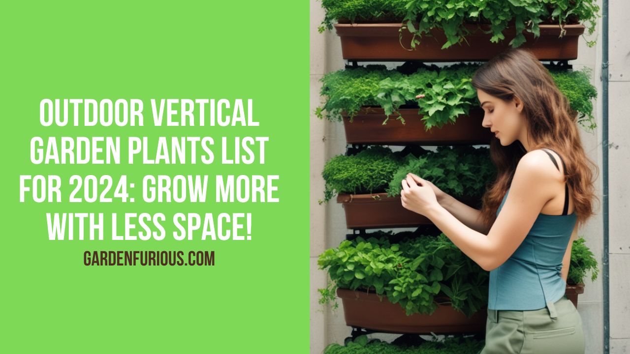 Outdoor Vertical Garden Plants List for 2024: Grow More with Less Space!