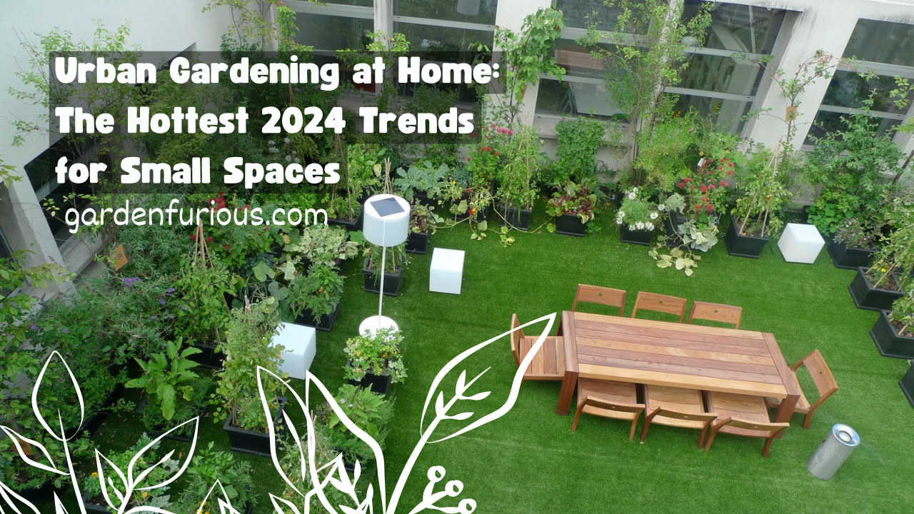 Urban Gardening at Home: The Hottest 2024 Trends for Small Spaces